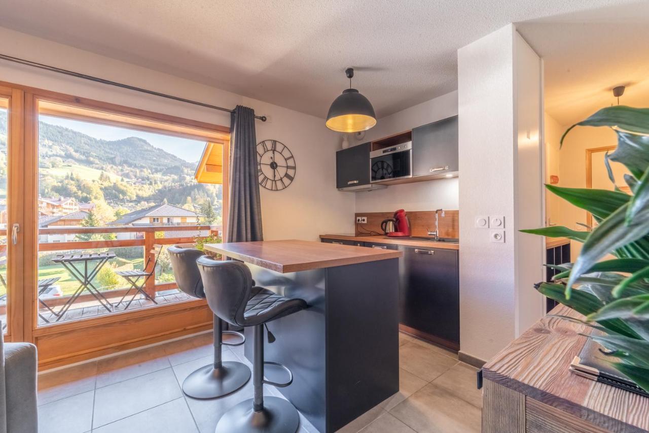 Studio Au Coeur Du Village Saint-Jean-de-Sixt Ngoại thất bức ảnh