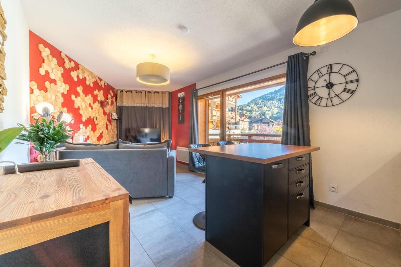 Studio Au Coeur Du Village Saint-Jean-de-Sixt Ngoại thất bức ảnh